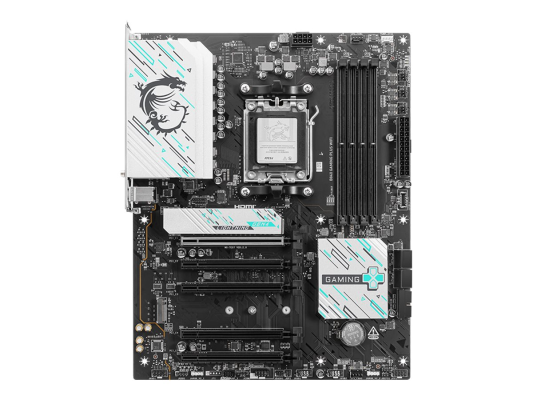 MSI B840 GAMING PLUS WIFI | Processor family AMD | Processor socket AM5 | DDR5 | Supported hard disk drive interfaces SATA, M.2 | Number of SATA connectors 4