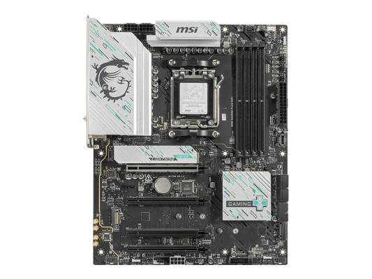 MSI B850 GAMING PLUS WIFI | Processor family AMD | Processor socket AM5 | DDR5 | Supported hard disk drive interfaces SATA, M.2 | Number of SATA connectors 4