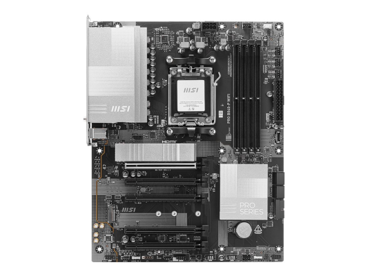 MSI PRO B840-P WIFI | Processor family AMD | Processor socket AM5 | DDR5 | Supported hard disk drive interfaces SATA, M.2 | Number of SATA connectors 4