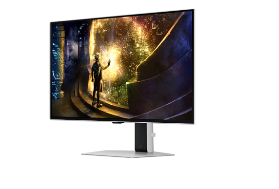 Samsung | LS27DG610SUXEN | 27 " | OLED | QHD | 16:9 | 240 Hz | 0.03 ms | 2560 x 1440 pixels | 250 cd / m² | HDMI ports quantity 2 | Silver