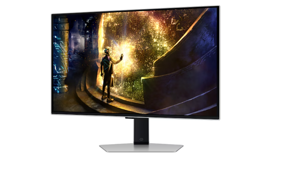 Samsung | LS27DG610SUXEN | 27 " | OLED | QHD | 16:9 | 240 Hz | 0.03 ms | 2560 x 1440 pixels | 250 cd / m² | HDMI ports quantity 2 | Silver