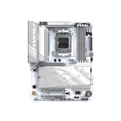 Gigabyte B850 A ELITE WF7 ICE | Processor family AMD | Processor socket AM5 | DDR5 | Supported hard disk drive interfaces SATA, M.2 | Number of SATA connectors 4