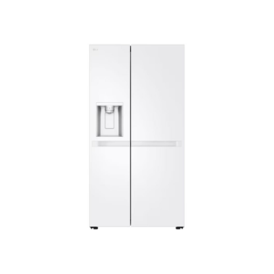 LG Refrigerator | GSLC40SWPE | Energy efficiency class E | Free standing | Side by side | Height 179 cm | Fridge net capacity 417 L | Freezer net capacity 221 L | Display | 36 dB | White