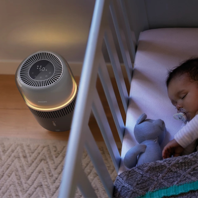 Philips | Air Humidifier | HU5710 / 03 5000 series | 14.1 W | Water tank capacity 4.5 L | Suitable for rooms up to 56 m² | NanoCloud technology | Humidification capacity 400 ml / hr