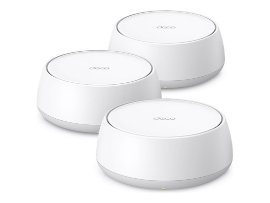 TP-LINK BE3600 Whole Home Mesh Wi-Fi 7 System | Deco BE25 (3-pack) | 802.11be | 2882 Mbit / s | Ethernet LAN (RJ-45) ports 1 | Mesh Support Yes | MU-MiMO No | No mobile broadband