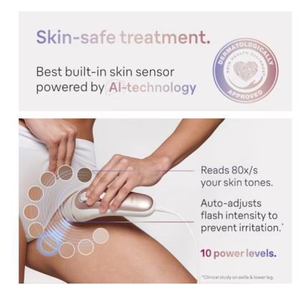 Braun | IPL Epilator | PL7147 Skin i·expert | Number of power levels 10 | White / Pink