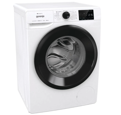 Gorenje Washing machine | WPNEI82A1SWIFI | Energy efficiency class A | Front loading | Washing capacity 8 kg | 1200 RPM | Depth 55 cm | Width 60 cm | Display | LED | Steam function | White