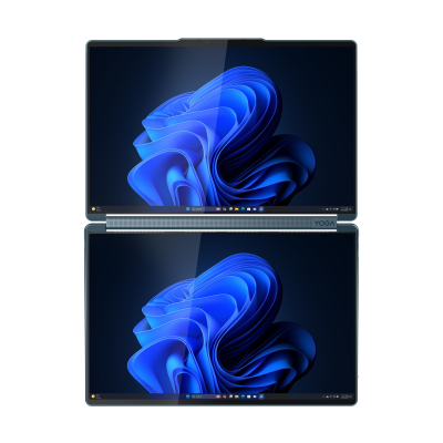Lenovo Yoga Book 9 14IAH10 | Tidal Teal | 2x14 " | OLED | Touchscreen | 2.8K WQXGA+ | 2880 x 1800 pixels | Glossy | Intel Core Ultra 7 | 255H | 32 GB | Soldered LPDDR5x | Solid-state drive capacity 1000 GB | Intel Arc Graphics |