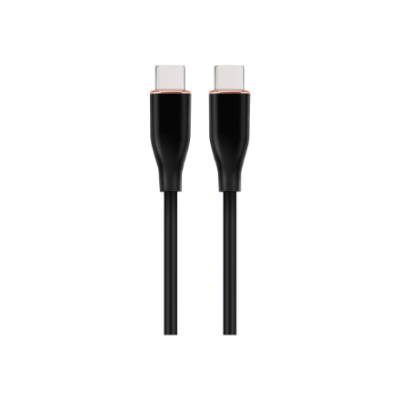 Cablexpert | Premium Silicon Type-C Power Delivery (PD) Charging and Data Cable, 1.5 m | CC-USB2S-CMCM-1.5M-BK