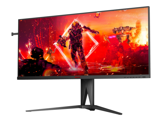 AOC | AG405UXC | IPS | WQHD | 21:9 | 144 Hz | 1 ms | 3440 x 1440 pixels | 350 cd / m² | HDMI ports quantity 2 | Black