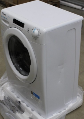 SALE OUT. Candy CS4 1262DE / 1-S Washing Machine, D, Front loading, Depth 45 cm, 6 kg, White | SALE OUT. Candy | Washing Machine | CS4 1262DE / 1-S | Energy efficiency class D | Front loading | Washing capacity 6 kg | 1200 RPM | Depth 45 c