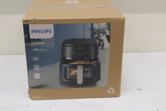 SALE OUT. Philips | Airfryer | NA231 / 00 | Power 1700 W | Capacity 6.2 L | Black / Silver | DAMAGED PACKAGING