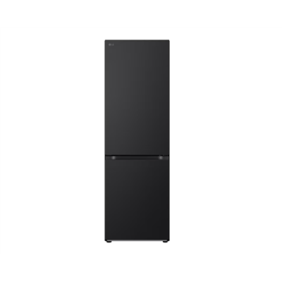 LG Refrigerator | GBV3100EEP | Energy efficiency class E | Free standing | Combi | Height 186 cm | No Frost system | Fridge net capacity 234 L | Freezer net capacity 110 L | Display | 35 dB | Dark Graphite