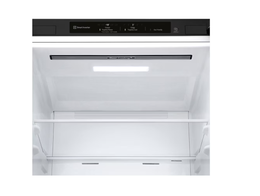 LG Refrigerator | GBV3100EEP | Energy efficiency class E | Free standing | Combi | Height 186 cm | No Frost system | Fridge net capacity 234 L | Freezer net capacity 110 L | Display | 35 dB | Dark Graphite