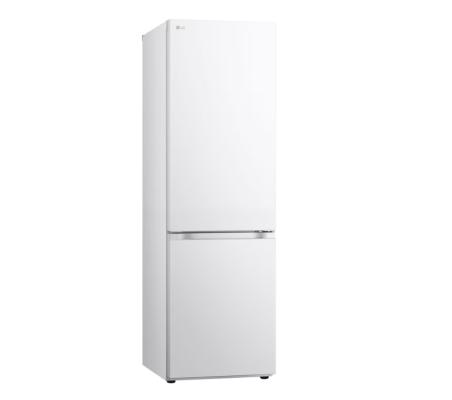 LG Refrigerator | GBV3100ESW | Energy efficiency class E | Free standing | Combi | Height 186 cm | No Frost system | Fridge net capacity 234 L | Freezer net capacity 110 L | Display | 35 dB | White