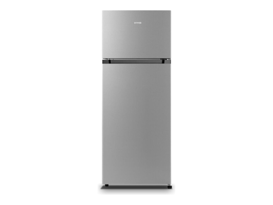 Gorenje Refrigerator | RF414EPS4 | Energy efficiency class E | Free standing | Double Door | Height 143.6 cm | Fridge net capacity 165 L | Freezer net capacity 41 L | 40 dB | Grey