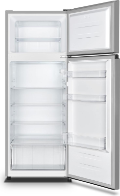 Gorenje Refrigerator | RF414EPS4 | Energy efficiency class E | Free standing | Double Door | Height 143.6 cm | Fridge net capacity 165 L | Freezer net capacity 41 L | 40 dB | Grey