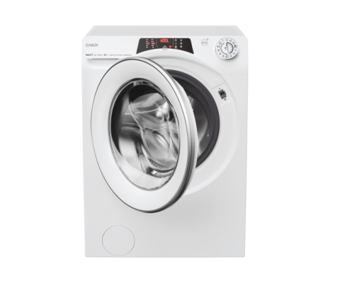 Candy Washing Machine | RO 284DWMS7 / 1-S | Energy efficiency class A | Front loading | Washing capacity 8 kg | 1200 RPM | Depth 53 cm | Width 60 cm | Display | TFT | Steam function | Wi-Fi | White
