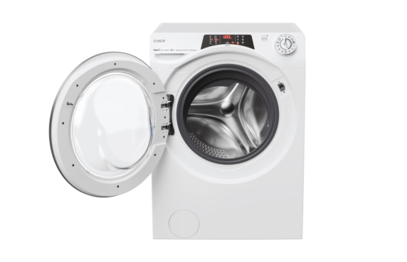 Candy Washing Machine | RO 284DWMS7 / 1-S | Energy efficiency class A | Front loading | Washing capacity 8 kg | 1200 RPM | Depth 53 cm | Width 60 cm | Display | TFT | Steam function | Wi-Fi | White