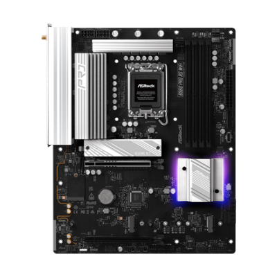 ASRock B860 PRO RS WIFI | Processor family Intel | Processor socket LGA1851 | DDR5 | Supported hard disk drive interfaces SATA, M.2 | Number of SATA connectors 4
