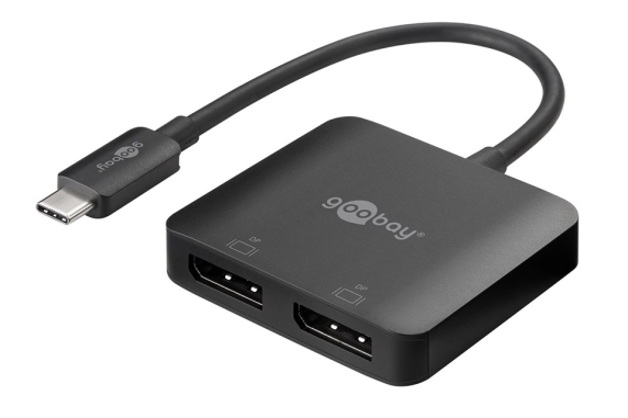 Goobay USB-C Adapter to 2x DisplayPort | 60171