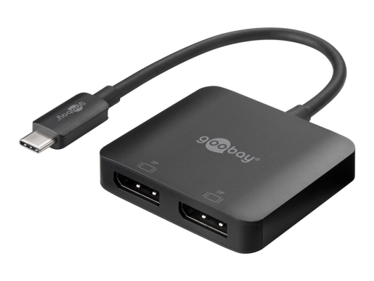 Goobay USB-C Adapter to 2x DisplayPort | 60171