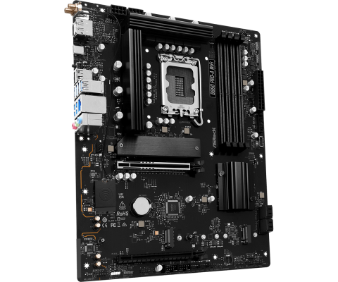 ASRock B860 PRO-A WIFI | Processor family Intel | Processor socket LGA1851 | DDR5 | Supported hard disk drive interfaces SATA, M.2 | Number of SATA connectors 4