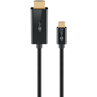Goobay USB-C to HDMI Cable 4K at 60 Hz, 1 m | 75696
