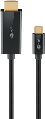 Goobay USB-C to HDMI Cable 4K at 60 Hz, 1 m | 75696