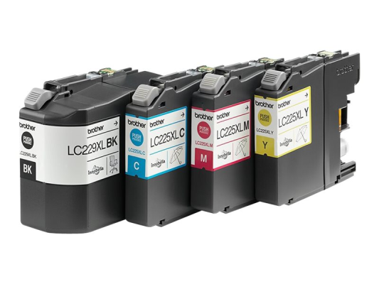 Brother LC229XLVALBP | Ink Cartridge | Black, Cyan, Magenta, Yellow
