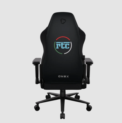 Onex | Gaming Chair | RTC ErgoGlide Alcantara | Black