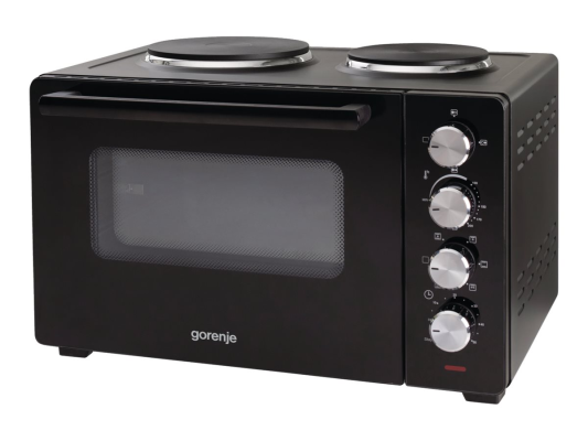 Gorenje | Mini Oven | OM30GBX | 30 L | Number of burners / cooking zones 2 | 1600 W | Black