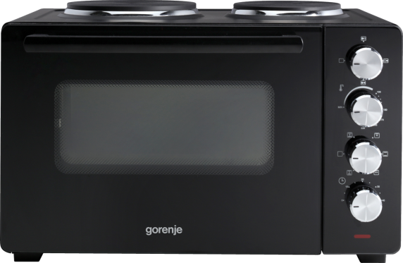 Gorenje | Mini Oven | OM30GBX | 30 L | Number of burners / cooking zones 2 | 1600 W | Black