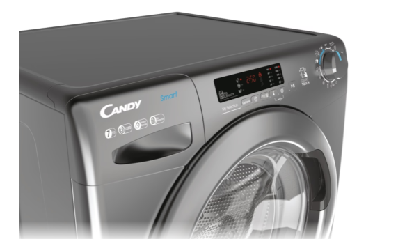 Candy Washing Machine | CS 1272DRRE / 1-S | Energy efficiency class D | Front loading | Washing capacity 7 kg | 1200 RPM | Depth 49 cm | Width 60 cm | Display | LCD | Anthracite