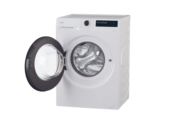 Candy Washing Machine | BR 49B8-S | Energy efficiency class A | Front loading | Washing capacity 9 kg | 1400 RPM | Depth 60 cm | Width 60 cm | Display | LCD | Steam function | Wi-Fi | White