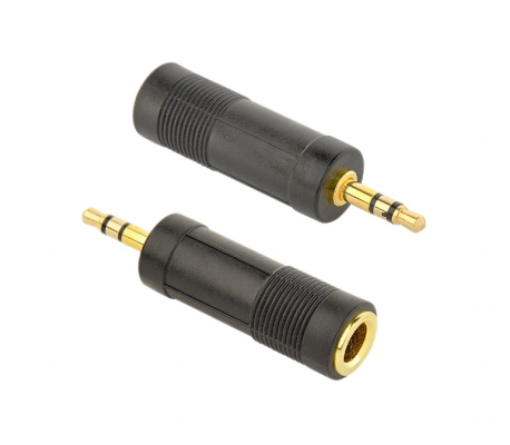 Cablexpert 6.35 mm female to 3.5 mm male audio adapter | A-6.35F-3.5M