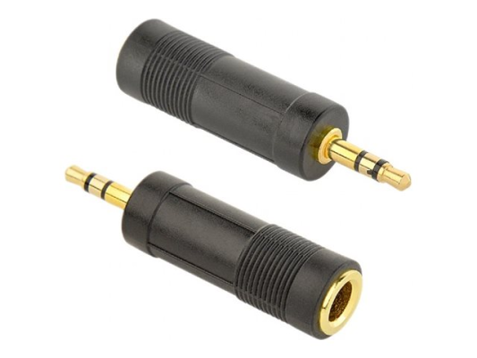 Cablexpert 6.35 mm female to 3.5 mm male audio adapter | A-6.35F-3.5M