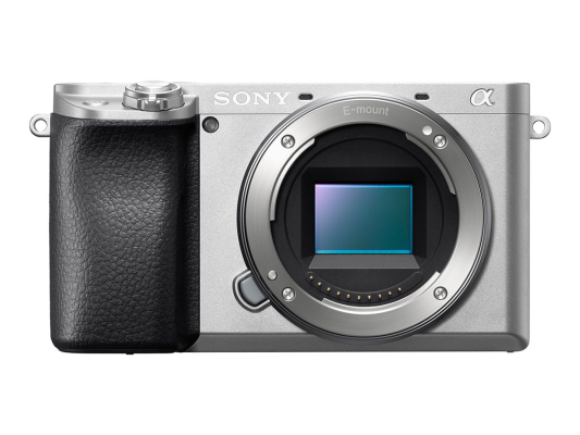 Sony ILCE-6100 Mirrorless Camera + 16-50mm Lens, Silver | Sony