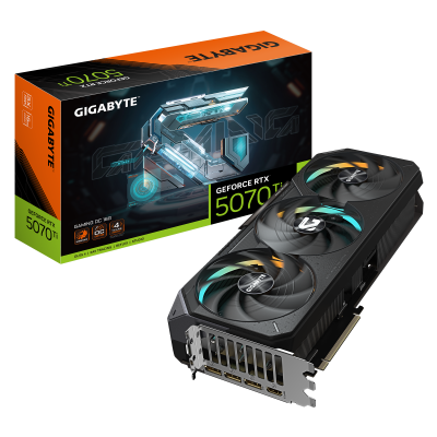 Gigabyte GeForce RTX 5070 Ti GAMING OC 16G | NVIDIA | 16 GB | GeForce RTX 5070 Ti | HDMI ports quantity 1 | PCI-E 5.0