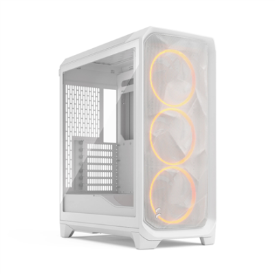 Fractal Design Meshify 3 | White RGB TG Clear Tint | Mid-Tower | Power supply included No | ATX