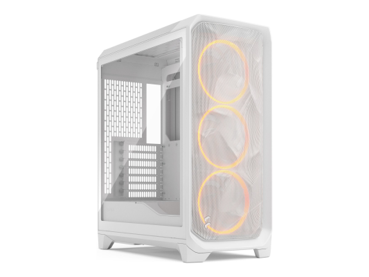 Fractal Design Meshify 3 | White RGB TG Clear Tint | Mid-Tower | Power supply included No | ATX