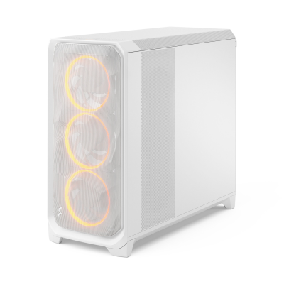 Fractal Design Meshify 3 XL | White RGB TG Clear Tint | Mid-Tower | Power supply included No | ATX