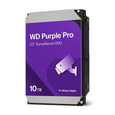 Western Digital Smart Video Hard Drive | Purple Pro Surveillance | 7200 RPM | 10000 GB