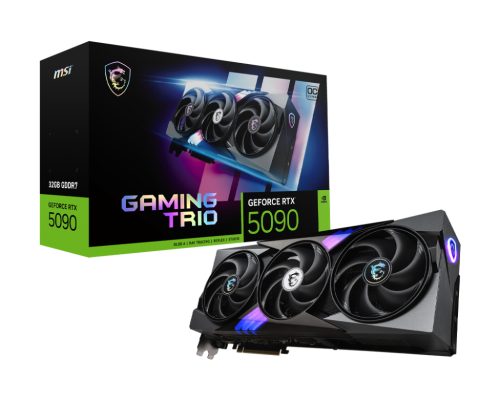 MSI GeForce RTX 5090 32G GAMING TRIO OC | NVIDIA | 32 GB | GeForce RTX 5090 | GDDR7 | HDMI ports quantity 1 | PCI Express Gen 5