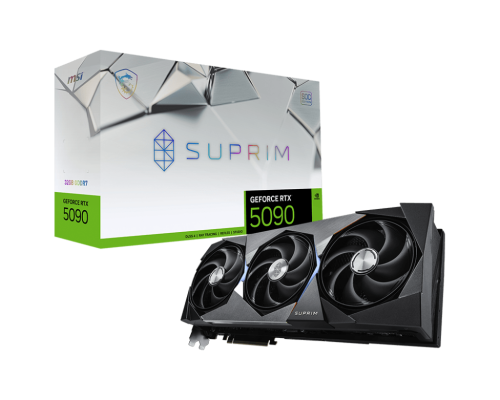 MSI GeForce RTX 5090 32G SUPRIM SOC | NVIDIA | 32 GB | GeForce RTX 5090 | GDDR7 | HDMI ports quantity 1 | PCI Express Gen 5 x16