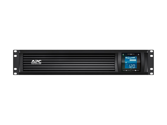 Schneider Electric APC Smart-UPS C, Rackmount 2U, 4x IEC C13 outlets, SmartConnect port, USB and serial communication, AVR, graphic LCD | SMC1000I-2UC | 1000 VA | 600 W | 230 V