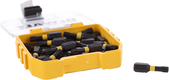 DEWALT DT70558T-QZ Extreme FLEXTORQ 25pc Set T25 25mm in Small Bulk Storage Case