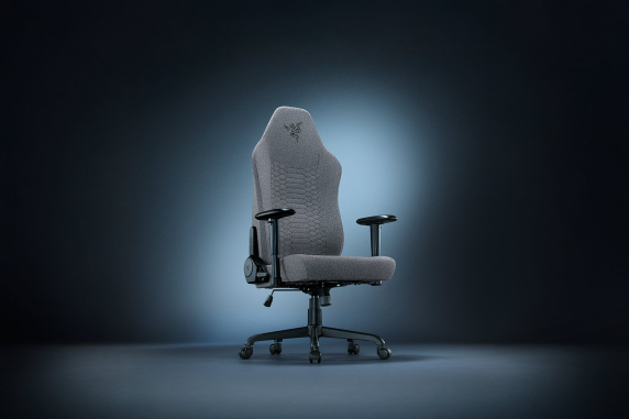 Razer Multi Layered Fabric / Steel | Gaming Chair | Iskur V2 X | Light Grey