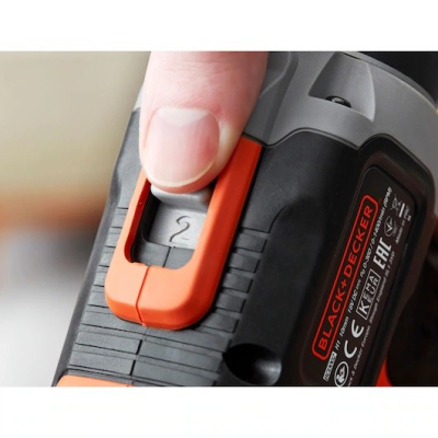 BLACK & DECKER | Cordless Drill / Driver with 2.0 Ah / 4.0 Ah Battery | BCD003MEM2K-QW | 18 V | 2.0 / 4.0 Ah | Lithium