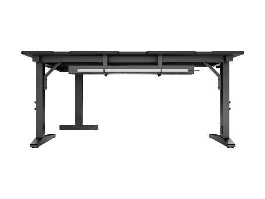 Genesis Gaming Desk | Holm 160 Modular Corner | Black / Anthracite